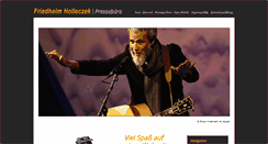 Desktop Screenshot of friedhelm-holleczek.de