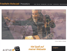 Tablet Screenshot of friedhelm-holleczek.de